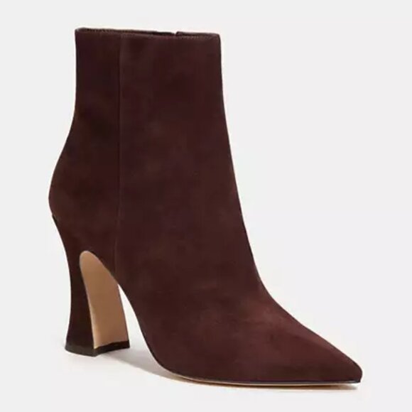Coach Carter Suede Bootie Size 6.5 - Picture 2 of 14